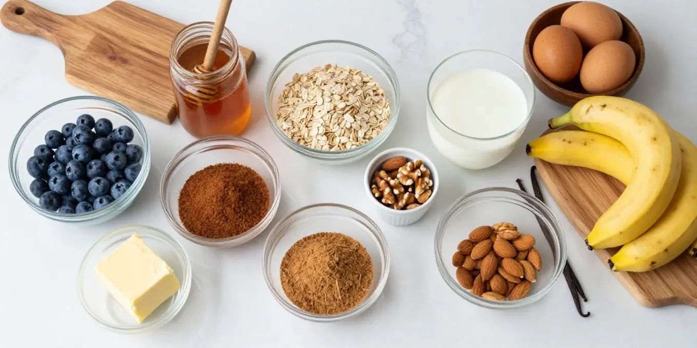 Easy Blueberry Oatmeal Breakfast Bars Recipe (Quick & Healthy!)