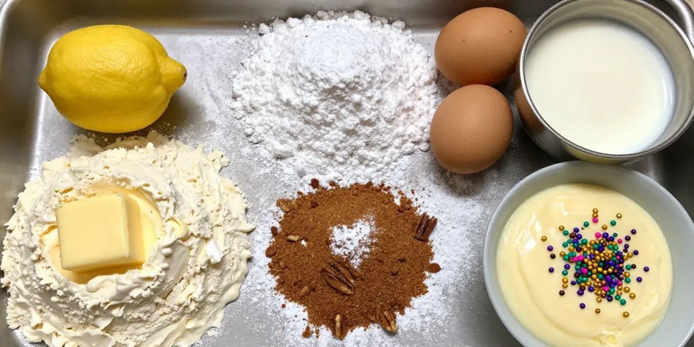 Delicious Mardi Gras King Cake Bars Recipe: Easy & Quick!