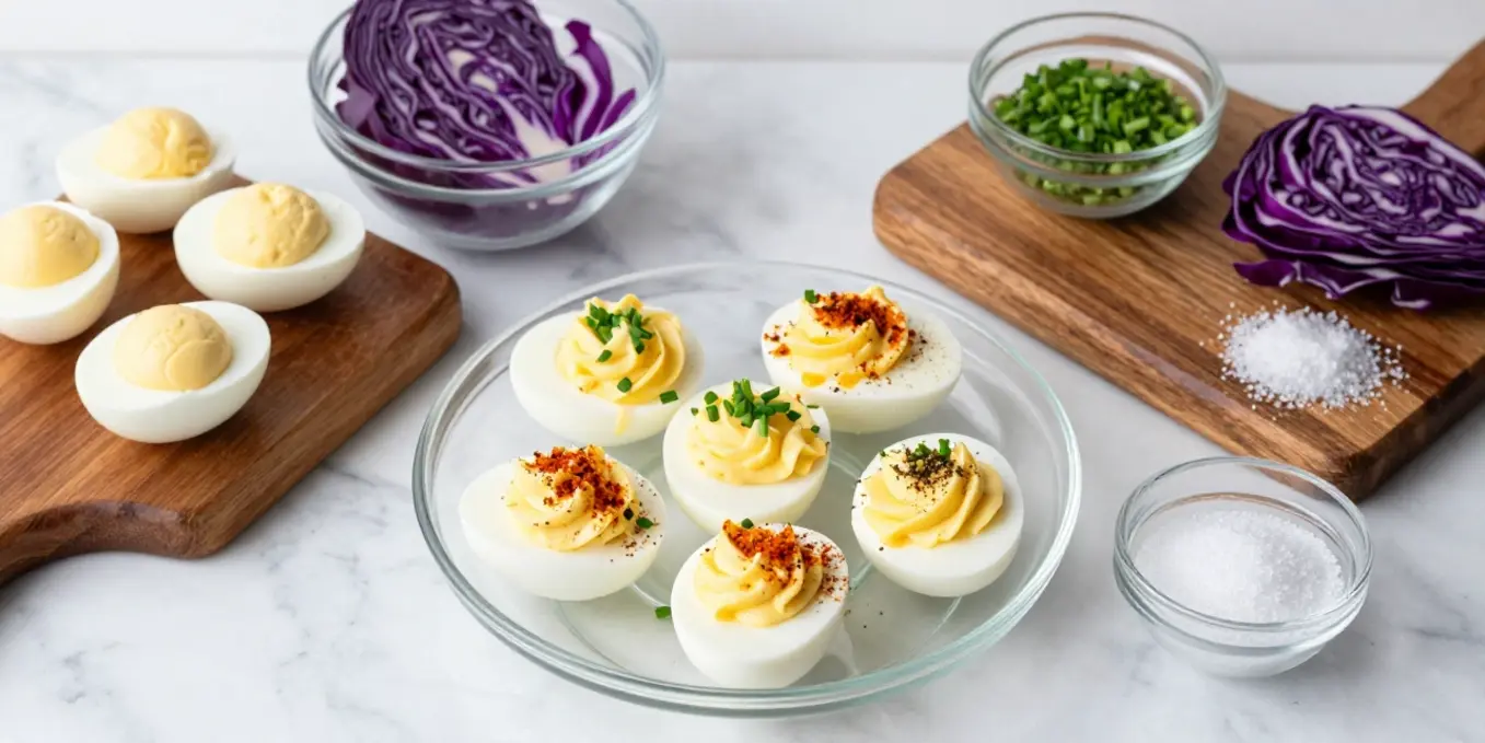 Mardi Gras Deviled Eggs: Easy Party Perfection!