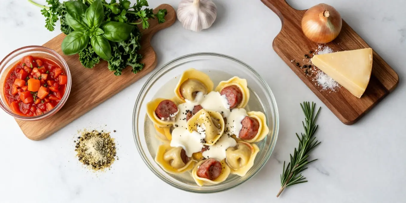 Creamy Sausage Tortellini Soup: A Warm & Easy Family Favorite!