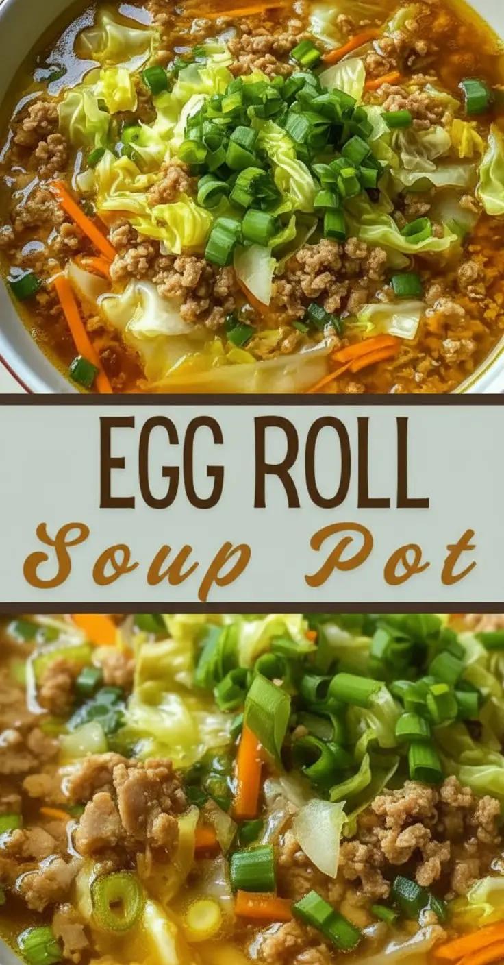 recipe image of a realistic top down mise en place shot showing ground pork ground chicken ground turkey ground beef sausage green cabbage coleslaw mix carrots yellow onion garlic fresh ginger sesame oil toasted sesame oil soy sauce fish sauce rice wine vinegar coconut aminos chicken broth vegetable broth bone broth green onions mushrooms chili crisp wonton strips sesame seeds sriracha sauce lime juice hoisin sauce ginger powder garlic powder arranged on a white marble kitchen counter with healthy clear glass bowls and rustic brown wooden kitchen sets under soft diffuse daylight