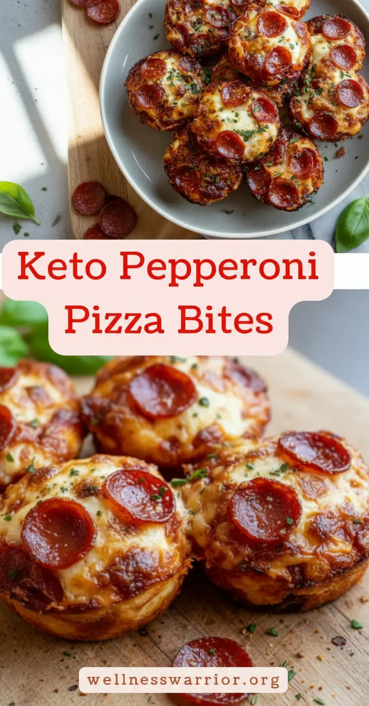 recipe image of pepperoni mozzarella cheese cream cheese eggs almond flour coconut flour baking powder Italian seasoning garlic powder marinara sauce parmesan on a white marble kitchen counter with healthy clear glass bowls and rustic brown wooden kitchen sets under soft diffuse daylight