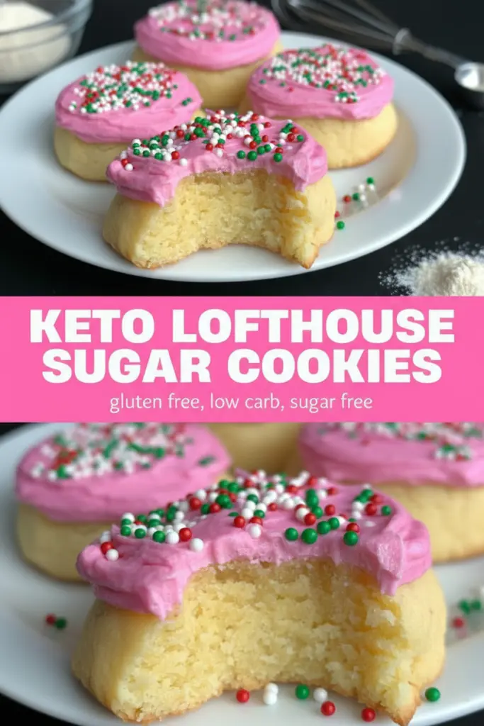 recipe image of a top down mise en place shot showing almond flour coconut flour butter erythritolmonkfruit sweetener egg baking powdersoda salt vanilla extract cream cheese sour cream almond extract xanthan gum gelatin arranged on a white marble kitchen counter with healthy clear glass bowls and rustic brown wooden kitchen sets under soft diffuse daylight