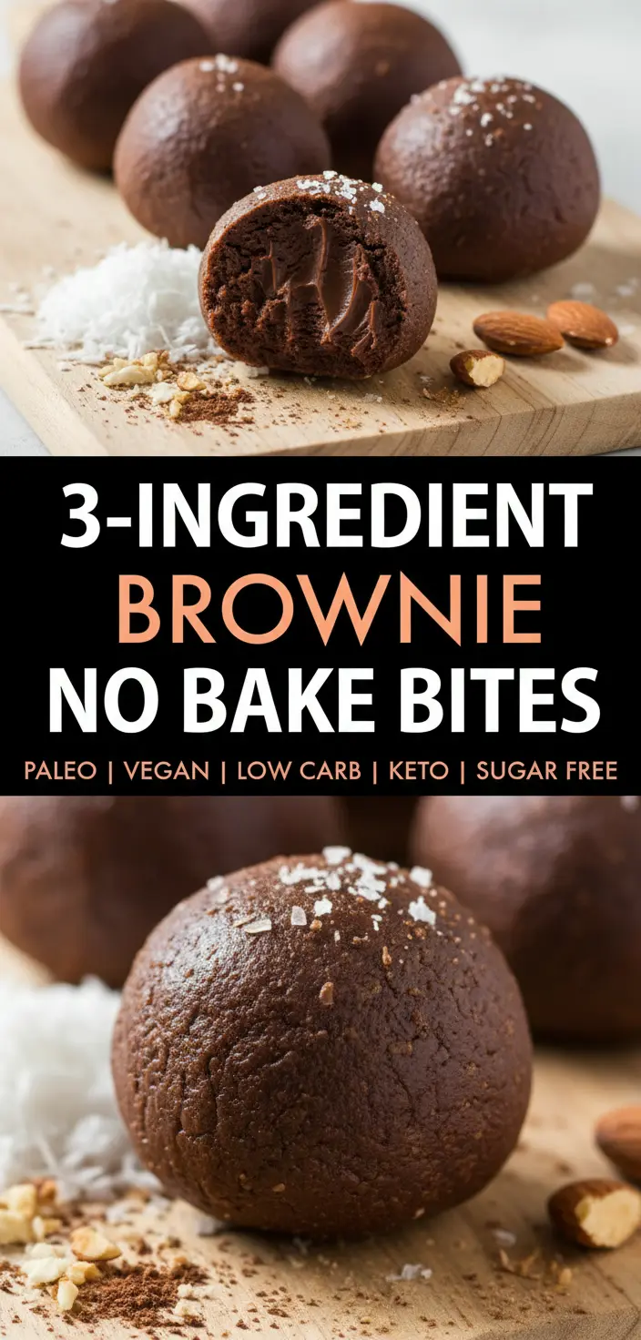 recipe image of a top down mise en place shot showing fresh dates cocoa powder walnuts almonds nut butter hemp seeds vanilla extract sea salt chocolate chips artfully arranged on a pristine white marble kitchen counter with healthy clear glass bowls and rustic brown wooden kitchen sets under soft diffuse daylight