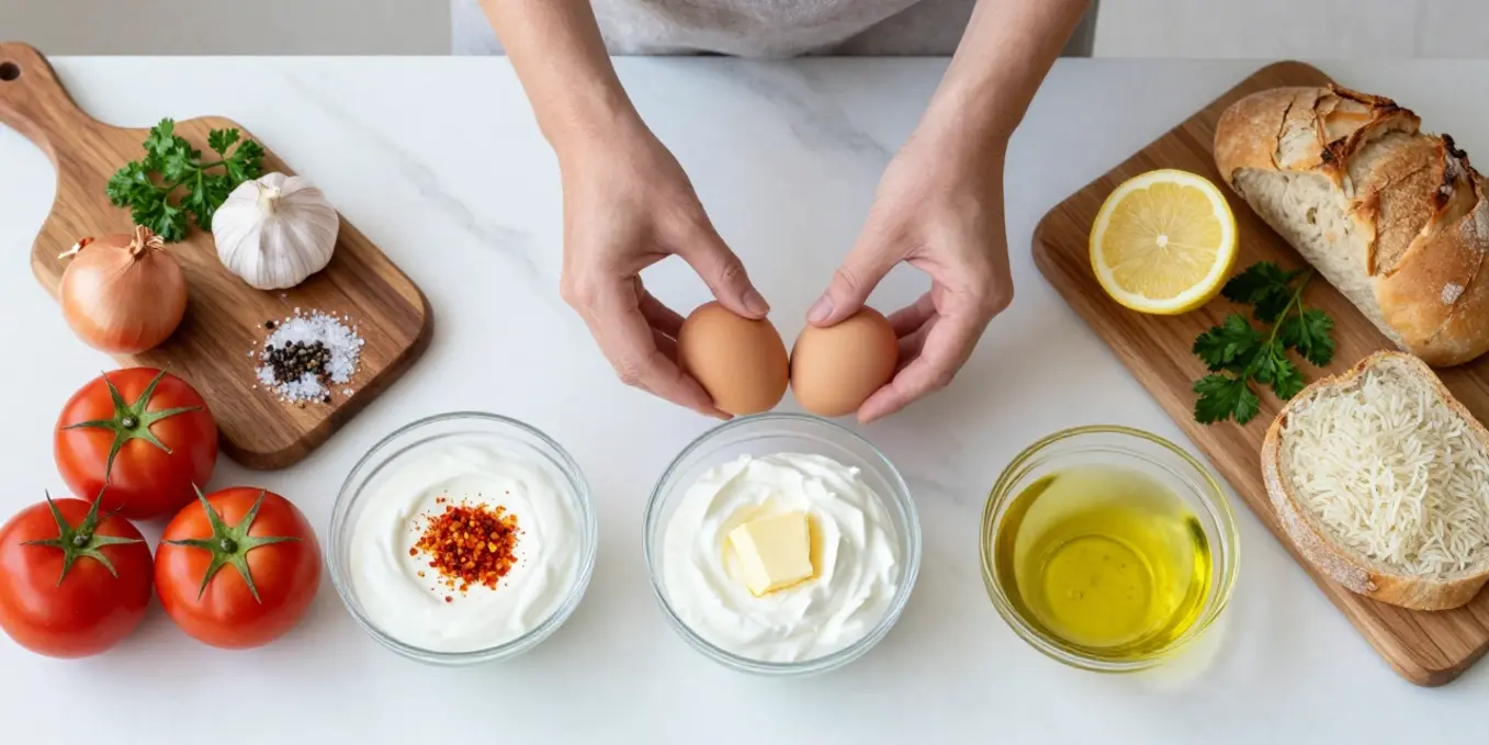 Çılbır: Turkish Eggs with Creamy Yogurt & Butter Sauce - Ready in 15 Mins!