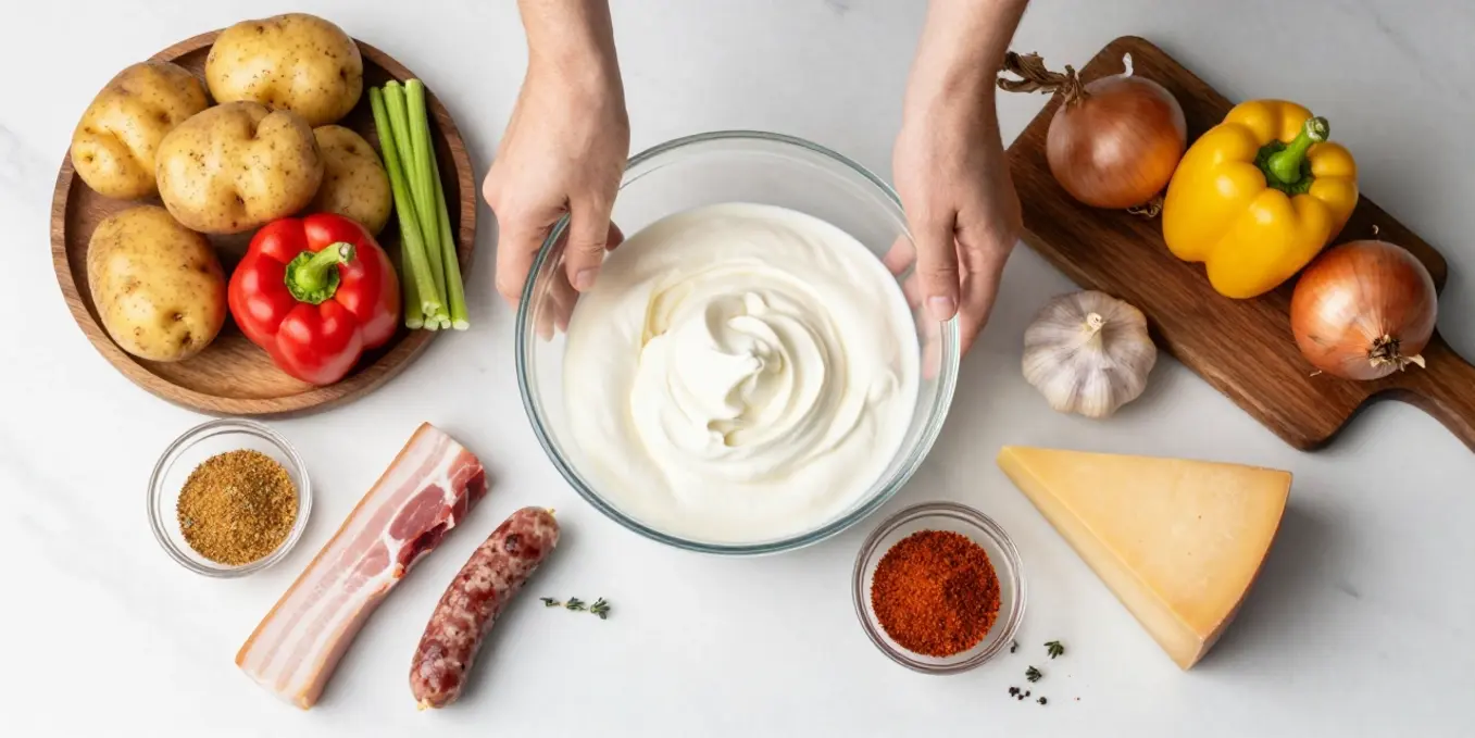 You'll Love This Creamy & Hearty Slow Cooker Cajun Potato Soup!