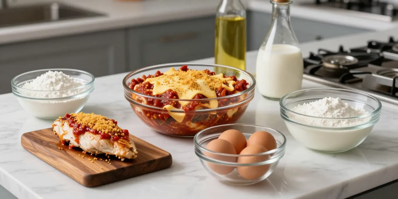 Easy Baked Chicken Parmesan: Crispy Perfection!