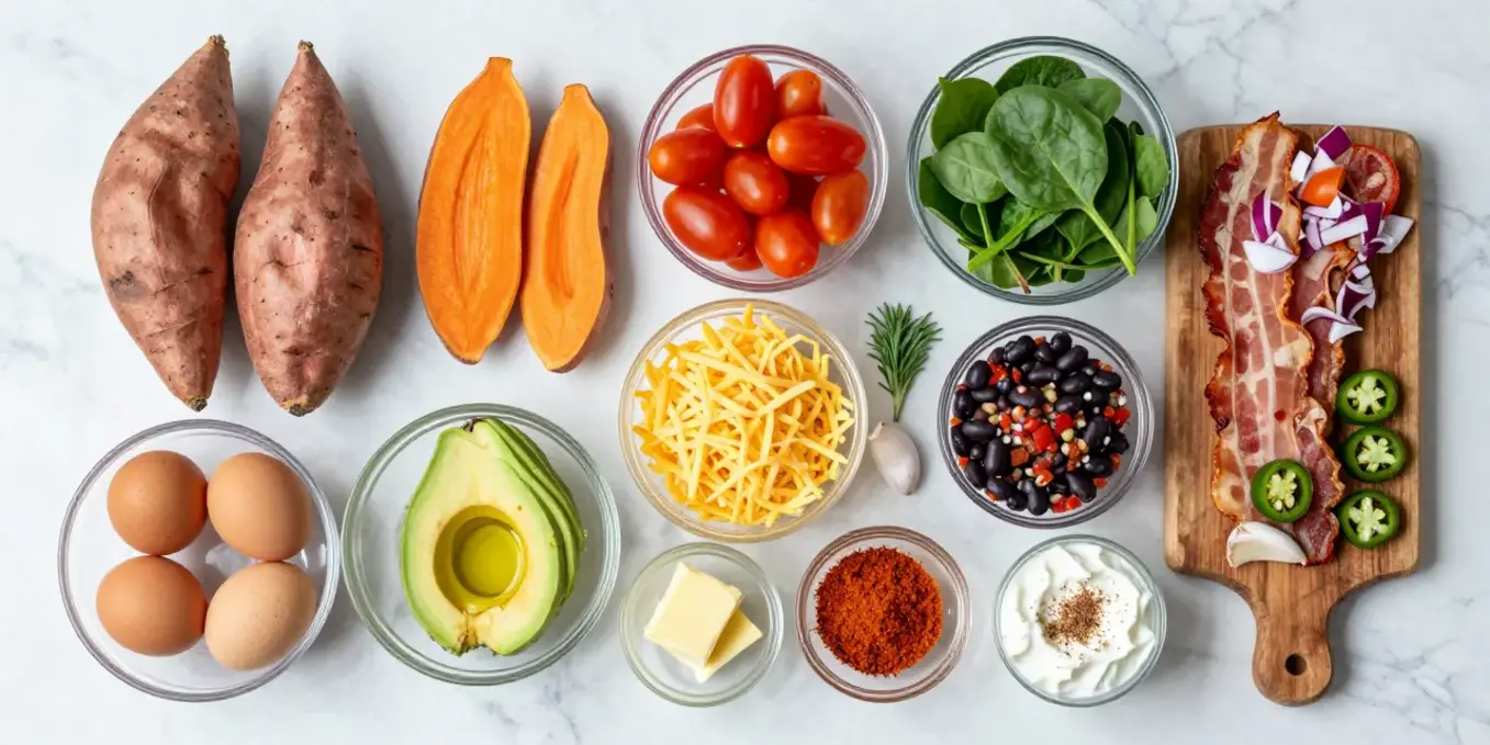 Easy Breakfast Sweet Potato: Loaded & Ready in 20 Mins!