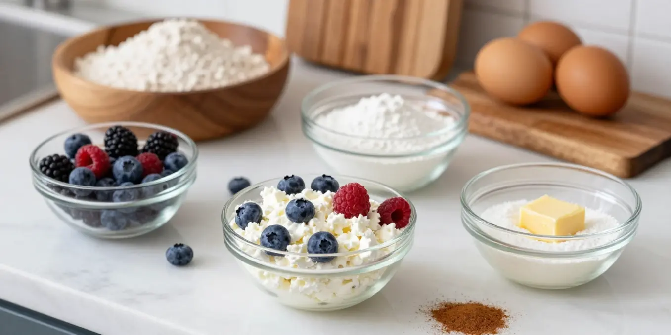 Easy Mixed Berry Cottage Cheese Muffins You'll Love!