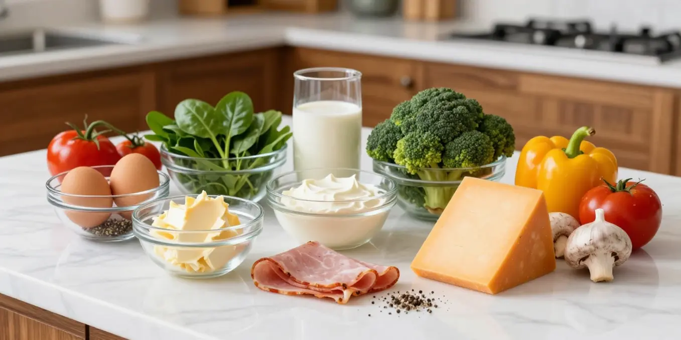Quick Ham & Cheese Egg Cups: Your New Go-To Keto Breakfast!