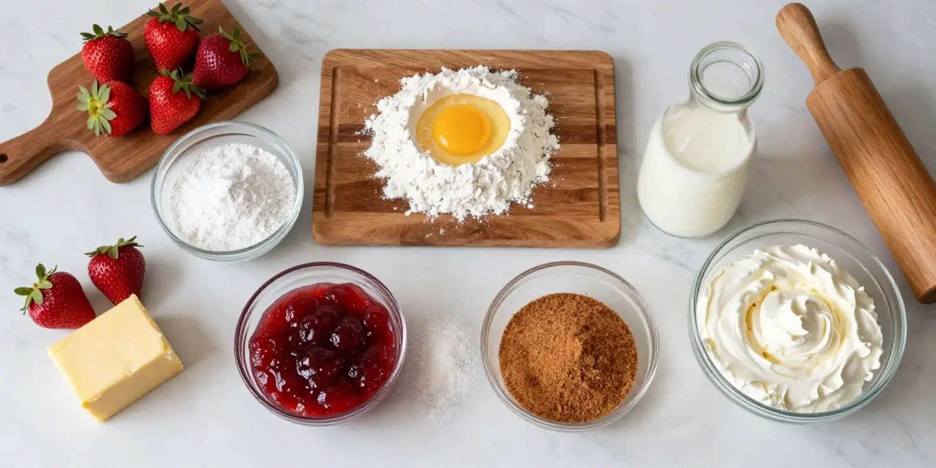 You'll Love These Easy Strawberry Cinnamon Rolls for Valentine's Brunch!