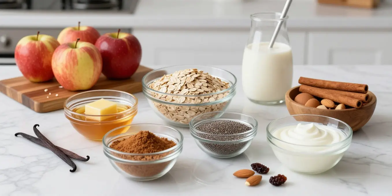 Healthy Apple Cinnamon Oat Muffins You'll Love!