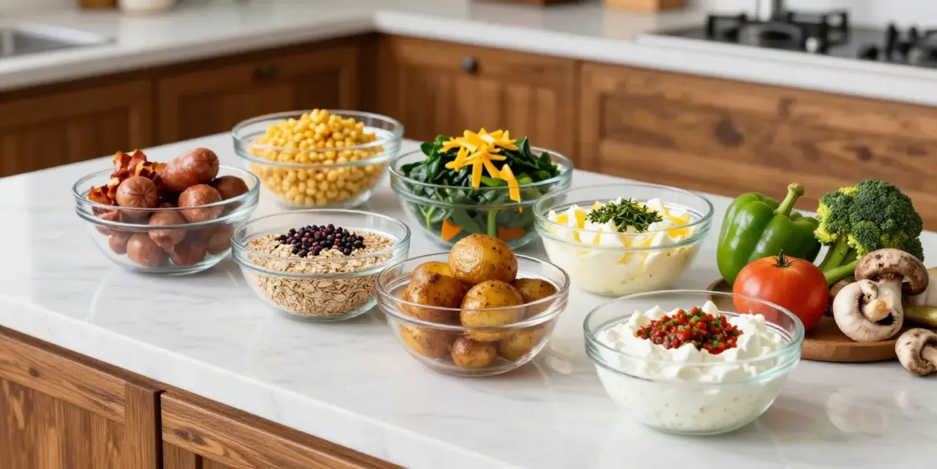 Easy Sausage & Potato Meal Prep Breakfast Bowls: Quick & Delicious!