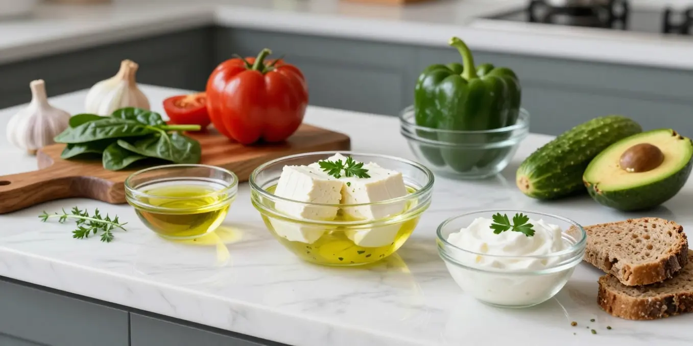 You'll Love These Quick Mediterranean Baked Feta Eggs!