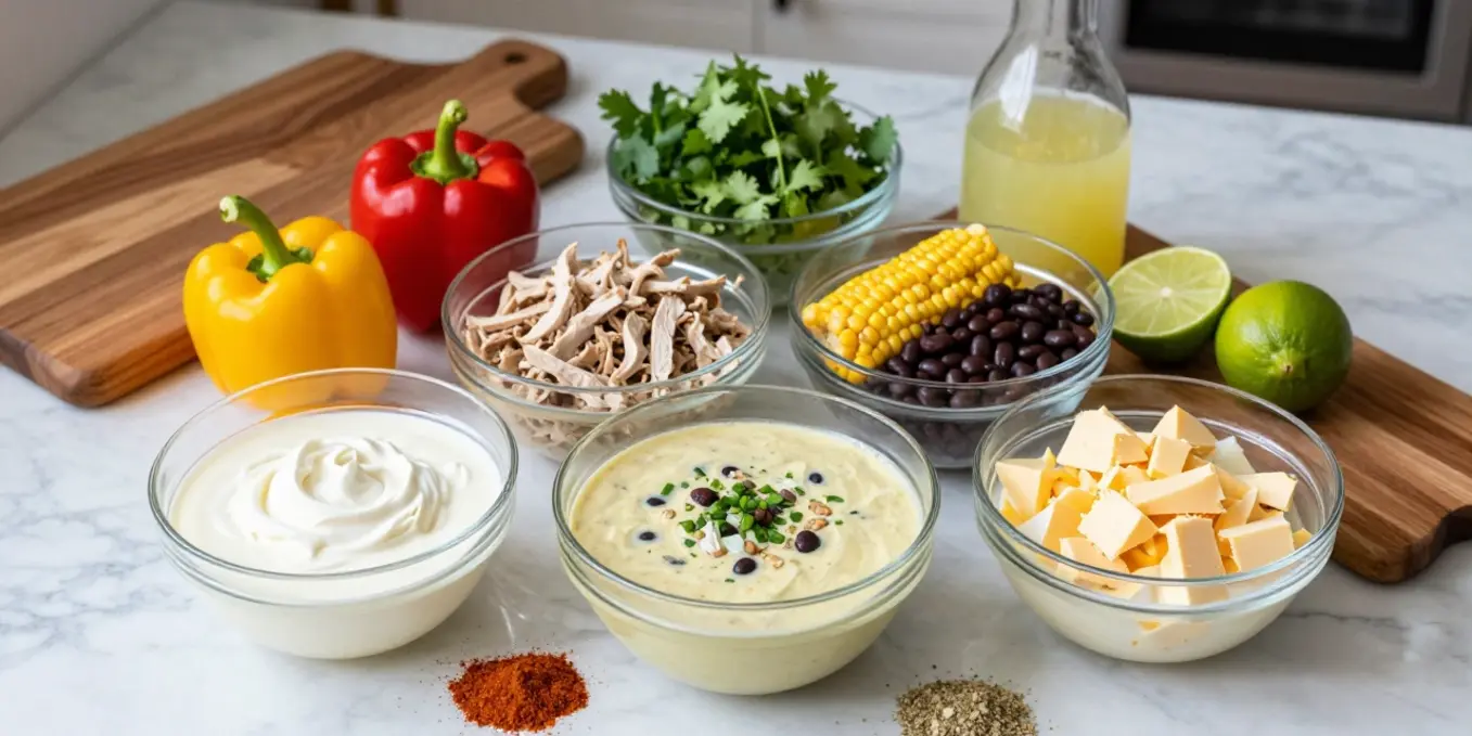Creamy High-Protein Taco Soup | Easy Low-Calorie Dinner