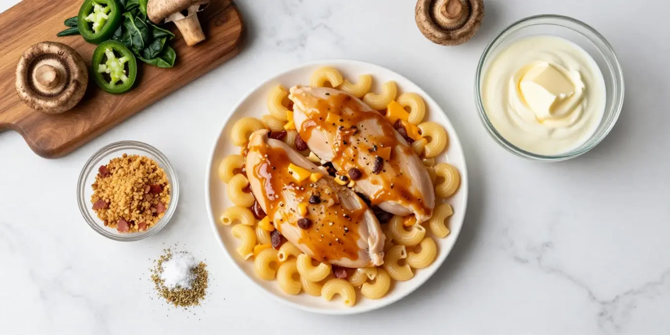 High-Protein Honey BBQ Chicken Mac & Cheese: Your New Favorite Easy Dinner!