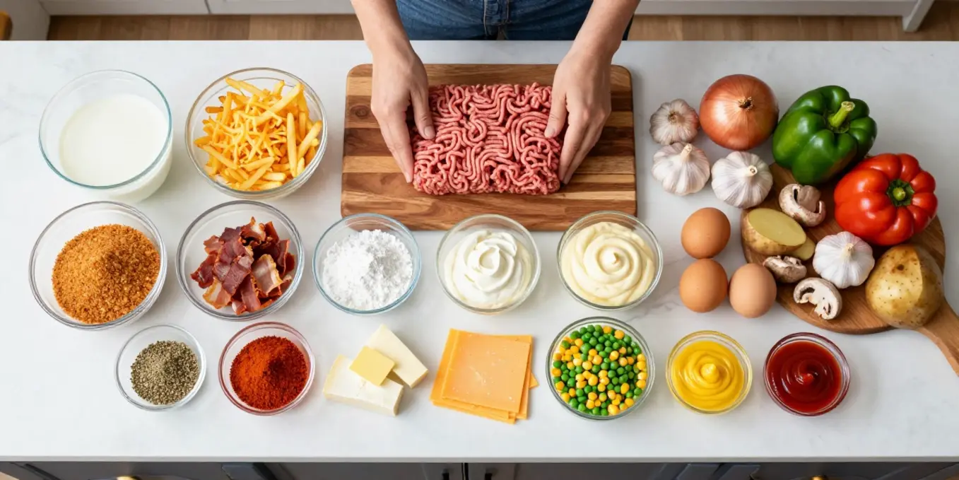 Best Cheeseburger French Fry Casserole: Easy Family Dinner!