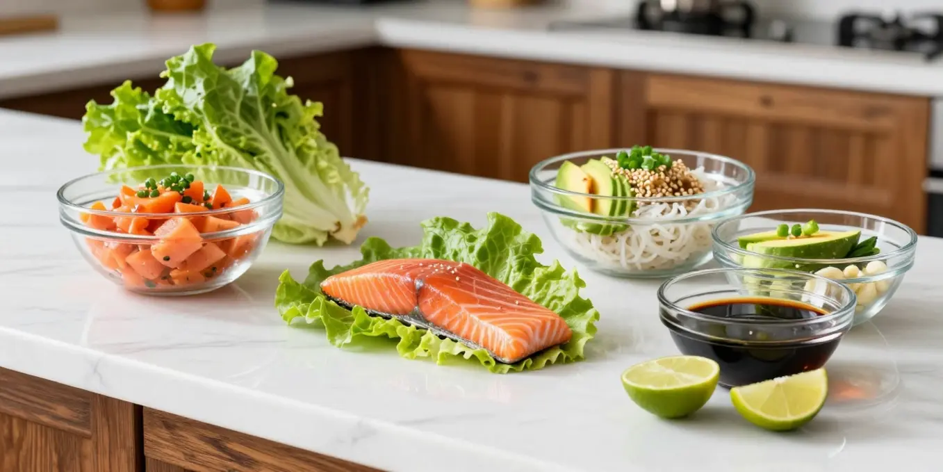 Crispy Bang Bang Salmon Bites Bowls: Quick & Easy Dinner!