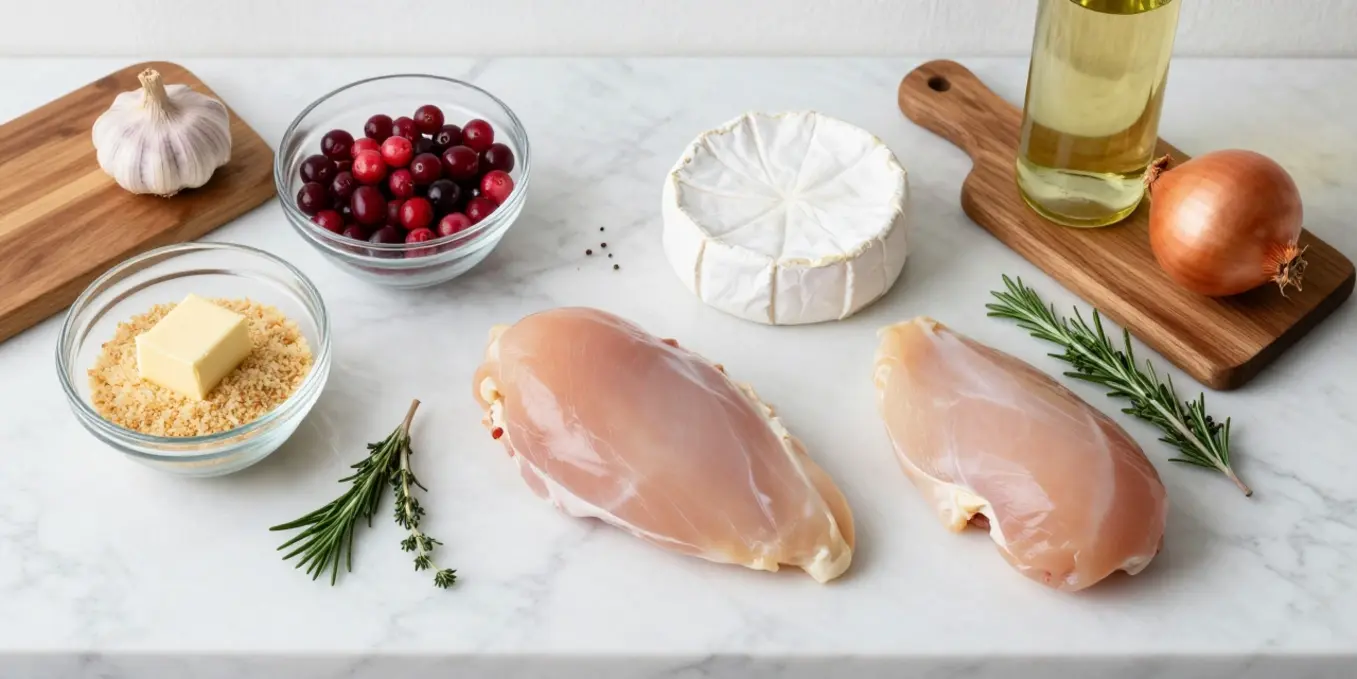 Impressive Cranberry Brie Stuffed Chicken You’ll Love! (Easy Dinner)