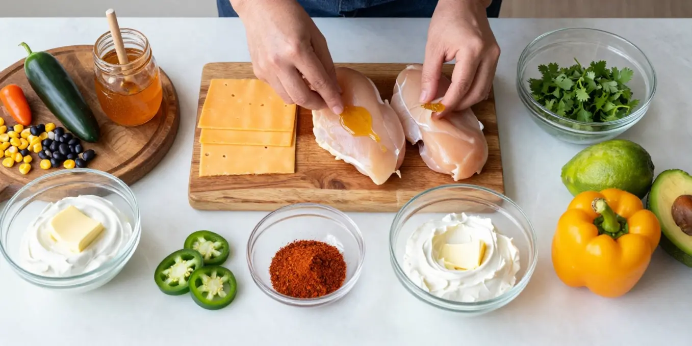 Crispy Hot Honey Chicken Quesadillas: Easy Dinner!