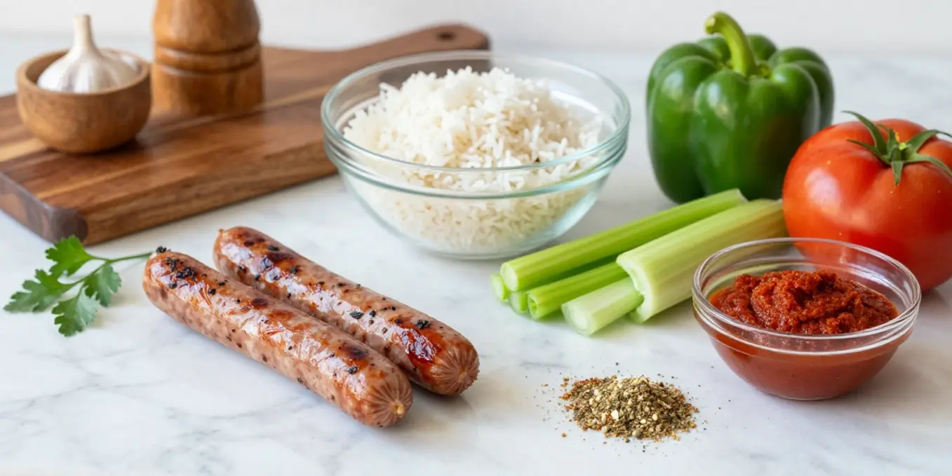 Cajun Sausage & Rice Skillet: Quick & Easy Family Dinner