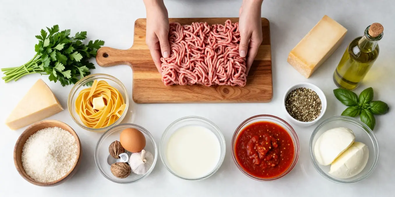 Quick & Easy Garlic Butter Meatballs with Parmesan Pasta