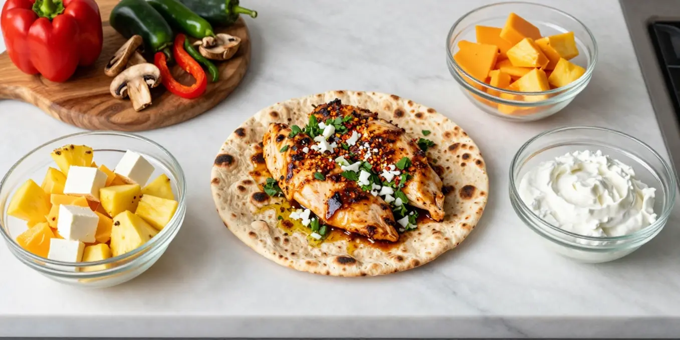 Easy BBQ Chicken Flatbread: Quick Dinner You’ll Love!