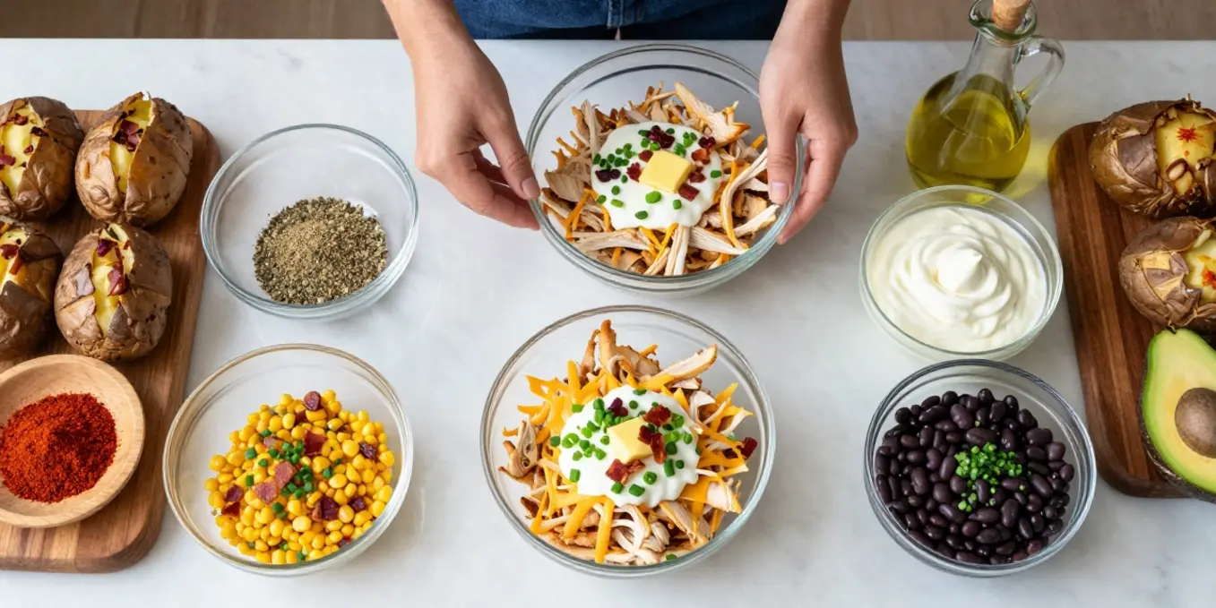Crack Chicken Stuffed Baked Potatoes: Your New Family Favorite Easy Dinner!