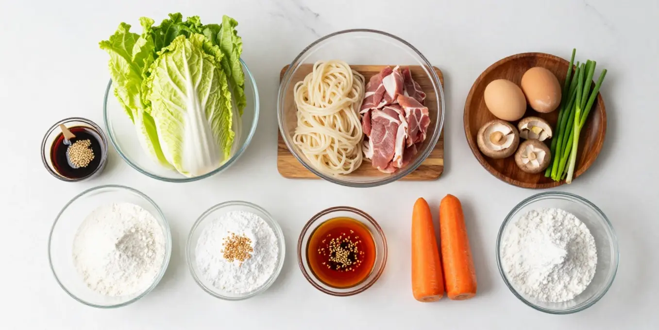 Crispy Pan-Fried Cabbage & Noodle Buns: Easy Dinner!