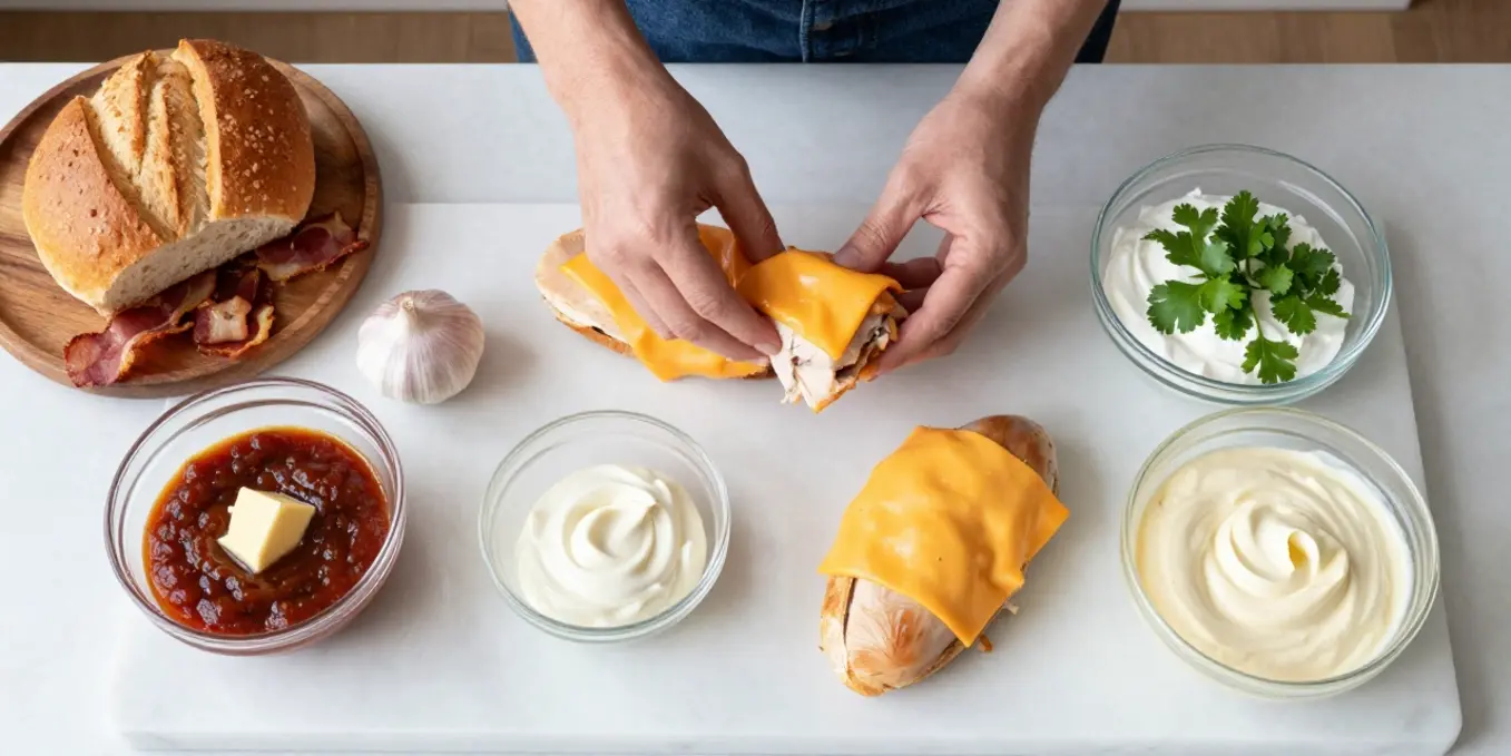 Easy BBQ Chicken Grilled Cheese: Crispy & Done in 20 Mins!