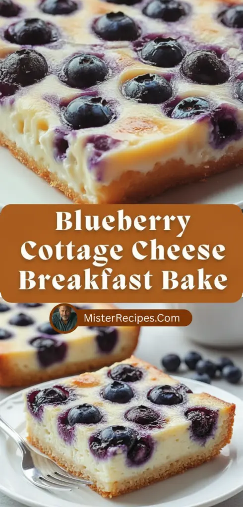 recipe image of cottage cheese blueberries eggs flour baking powder cinnamon vanilla extract milk sugar butter oats nuts maple syrup yogurt banana honey on white marble counter in healthy clear glass bowls and rustic brown wooden kitchen sets under soft diffuse daylight top down mise en place realistic photo