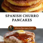 recipe image of flour eggs milk butter cinnamon sugar vanilla extract baking powder salt oil powdered sugar chocolate sauce caramel drizzle whipped cream fresh berries arranged on a white marble kitchen counter healthy clear glass bowls rustic brown wooden kitchen sets soft diffuse daylight