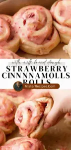 recipe image of flour butter sugar cinnamon strawberries milk eggs yeast salt vanilla extract cream cheese powdered sugar buttercream sour cream heavy cream almond extract lemon juice nutmeg cardamom arranged on a white marble kitchen counter healthy clear glass bowls and rustic brown wooden kitchen sets under soft diffuse daylight