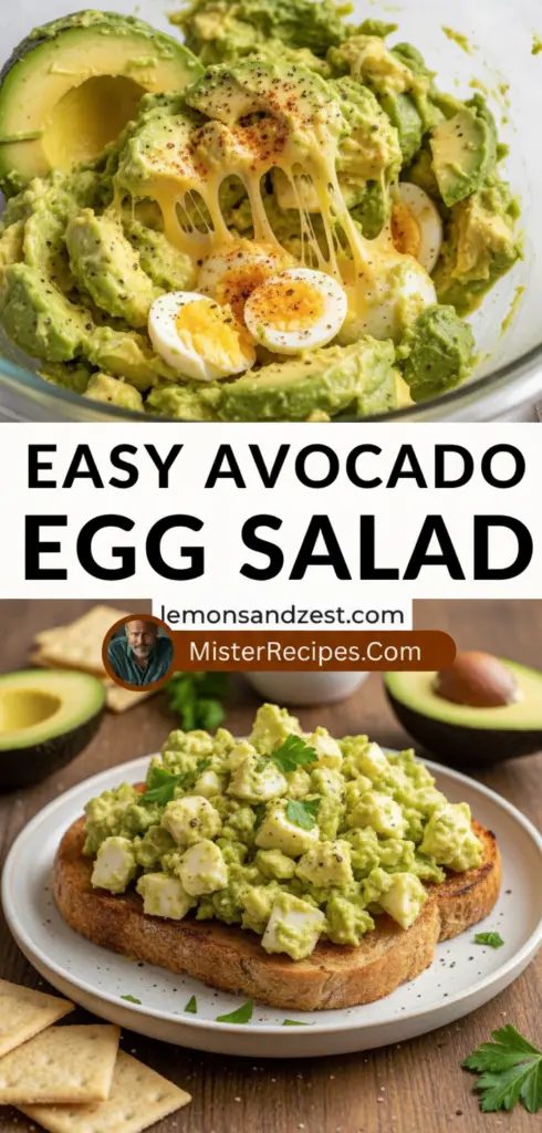 recipe image of a realistic top down mise en place shot showing hard boiled eggs avocado mayonnaise celery onion lemon juice salt pepper dill garlic cucumber bacon tomato chives parsley mustard paprika cayenne pepper olive oil Greek yogurt Greek seasoning arranged on a white marble kitchen counter with healthy clear glass bowls and rustic brown wooden kitchen sets under soft diffuse daylight