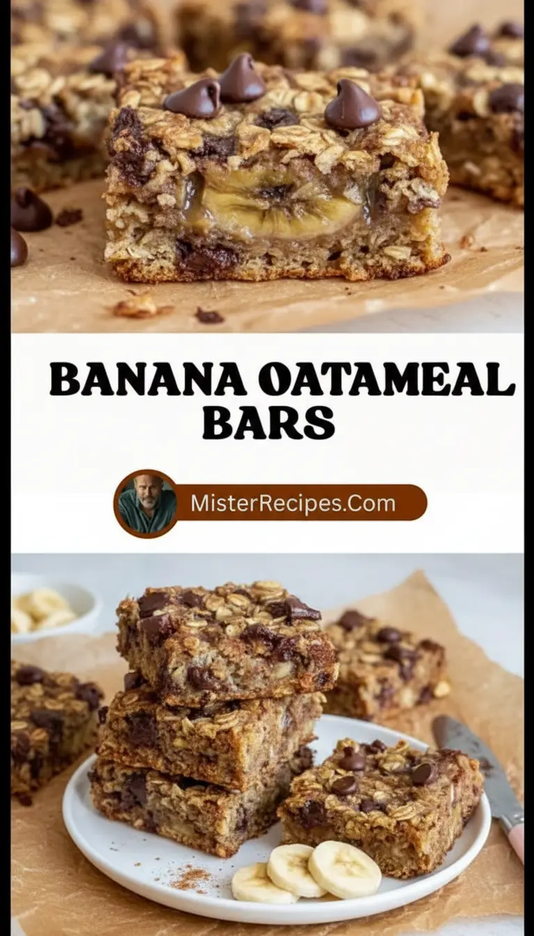 recipe image of bananas oats butter brown sugar eggs vanilla extract cinnamon baking soda salt chocolate chips nuts dried fruit maple syrup arranged on a white marble kitchen counter with healthy clear glass bowls and rustic brown wooden kitchen sets under soft diffuse daylight