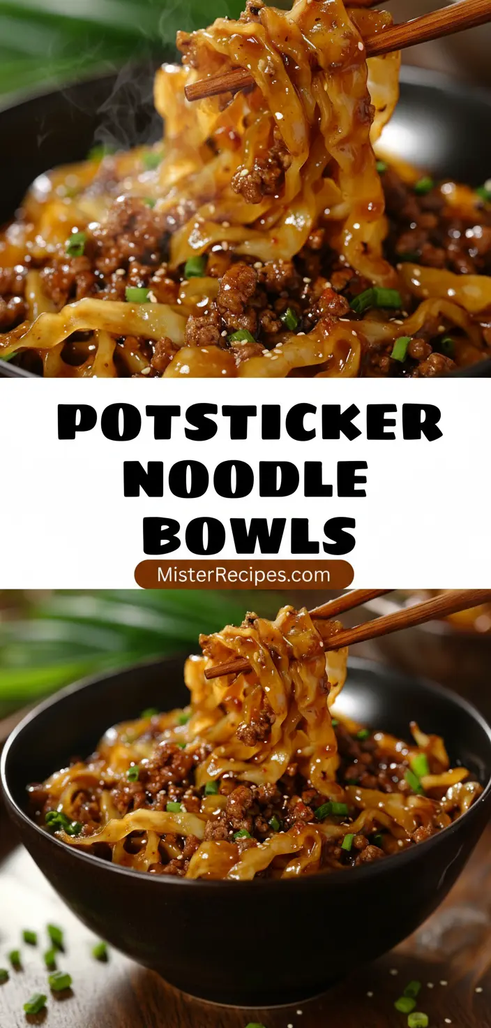 recipe image of potstickers noodles cabbage pork ground pork chicken beef shrimp tofu ginger garlic soy sauce sesame oil rice vinegar sugar chili oil green onions carrots bell peppers mushrooms bok choy bean sprouts kimchi cilantro arranged on a white marble kitchen counter with healthy clear glass bowls and rustic brown wooden kitchen sets under soft diffuse daylight