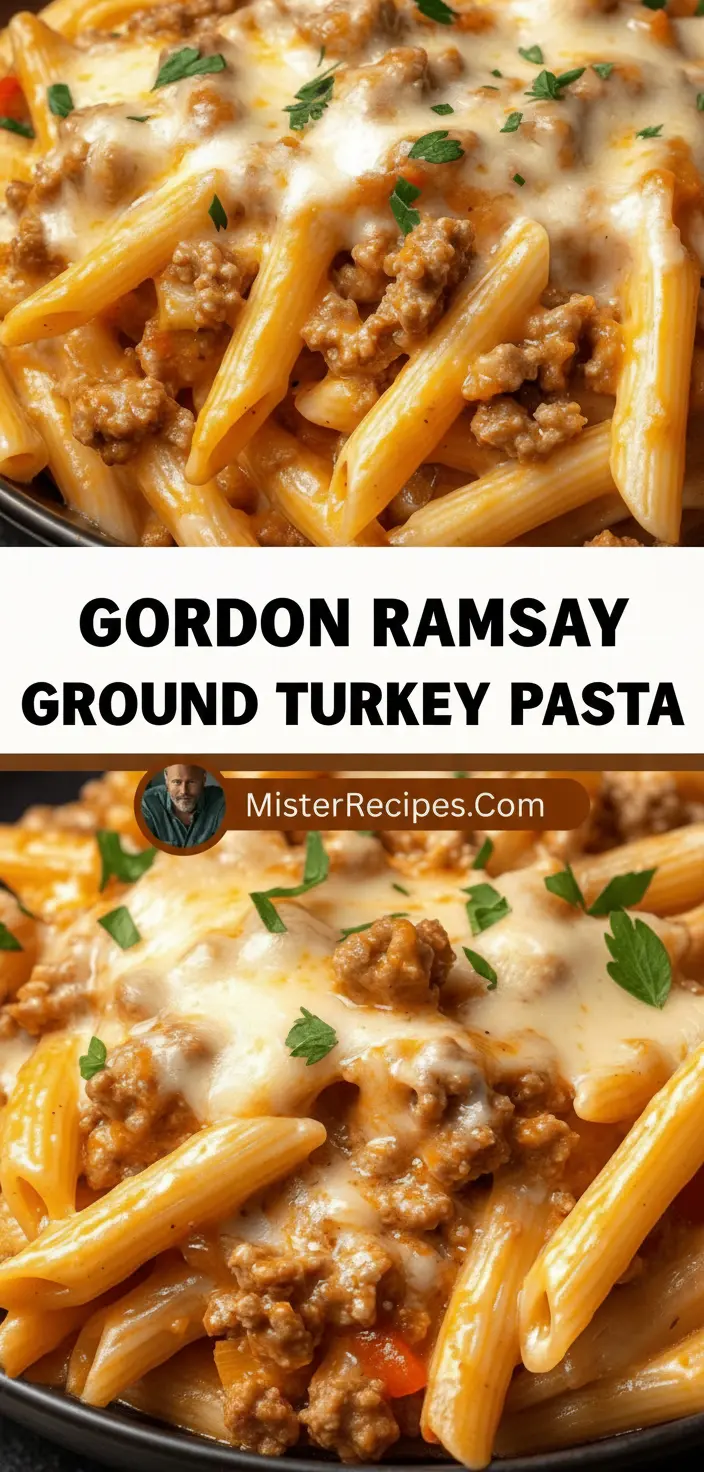 recipe image of ground turkey pasta heavy cream parmesan cheese garlic onion spinach tomatoes olive oil butter salt pepper parsley basil oregano arranged on a white marble kitchen counter healthy clear glass bowls rustic brown wooden kitchen sets soft diffuse daylight