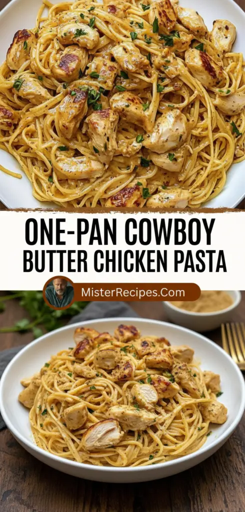 recipe image of chicken breast pasta butter heavy cream garlic onion parmesan cheese salt pepper olive oil thyme paprika mushrooms bell peppers spinach lemon juice