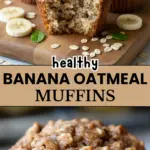 recipe image of ripe bananas rolled oats flour eggs milk baking soda cinnamon vanilla extract butter honey maple syrup chia seeds nuts dried fruit applesauce arranged on a white marble kitchen counter with healthy clear glass bowls and rustic brown wooden kitchen sets under soft diffuse daylight